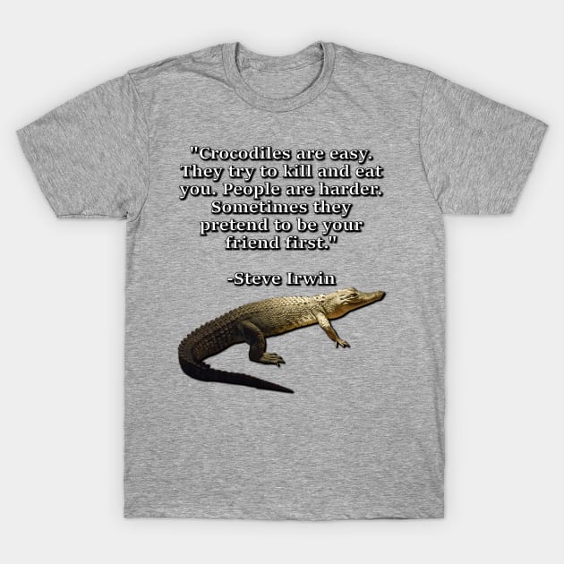 Morelet's Crocodile T-Shirt by Paul Prints